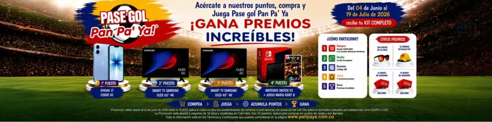 Pan pa' ya! (válido hasta 21-07)