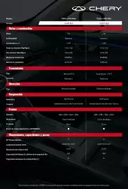 Catálogo Chery Motors Página 7