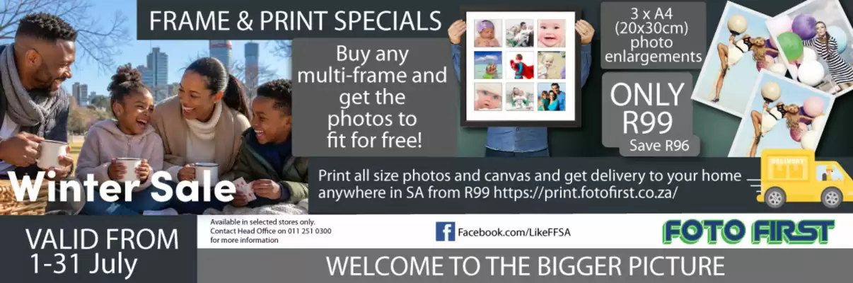 Foto First (valid until 31-07)