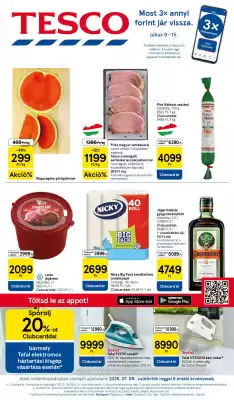 Tesco akciós újság
