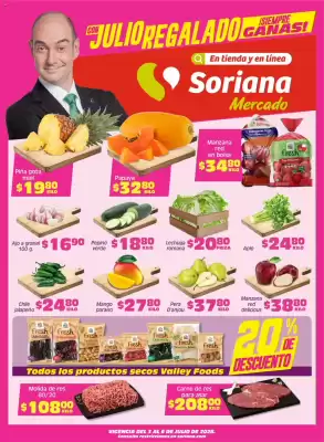 Soriana Mercado (válido hasta 7-07)