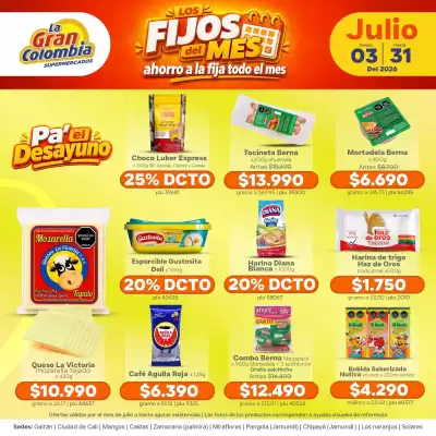 La Gran Colombia (válido hasta 31-07)