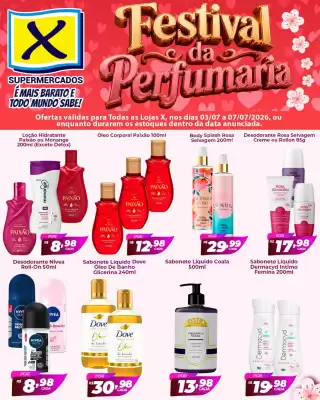 Folheto X Supermercados (válido até 12-07)