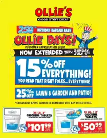 Ollie's weekly ad Page 1