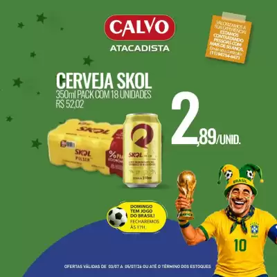 Calvo Atacadista (válido até 5-07)