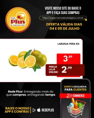 Folheto Rede Plus Supermercados (válido até 5-07)
