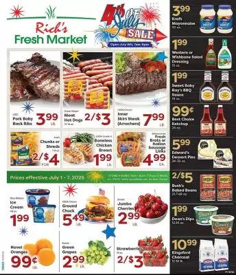 Rich's Fresh Market (valid until 7-07)