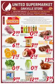 United Supermarket flyer week 27 Page 1