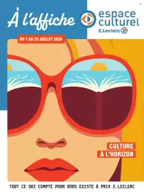 Catalogue E.Leclerc Espace Culturel page 1