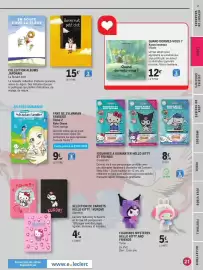 Catalogue E.Leclerc Espace Culturel page 21