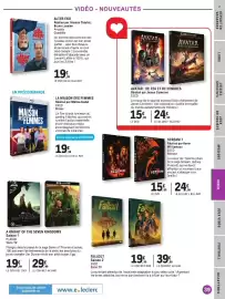 Catalogue E.Leclerc Espace Culturel page 39