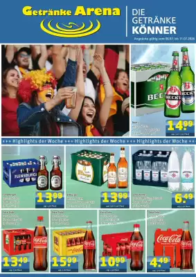 Getränke Arena Prospekt (gültig bis 11-07)