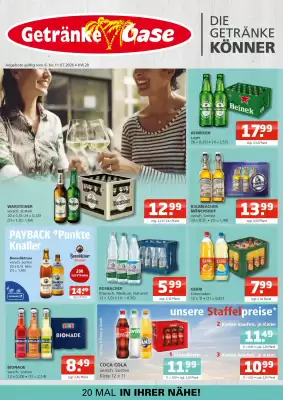 Getränke Oase (gültig bis 11-07)