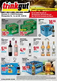 Trinkgut Prospekt Seite 1
