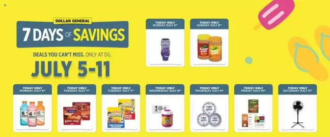 Dollar General weekly ad week 28 Page 2