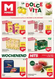 MPreis Flugblatt woche 28 Seite 1