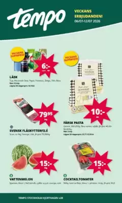 Tempo (giltig till och med 12-07)