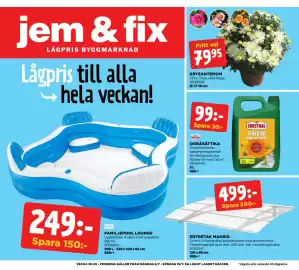 Jem&Fix reklamblad Sida 1
