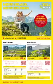 Billa Reisen Flugblatt Seite 1