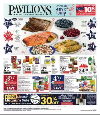 Pavilions (valid until 7-07)