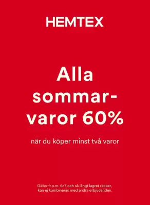 Hemtex (giltig till och med 20-07)