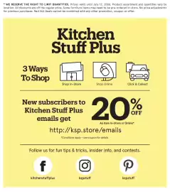 Kitchen Stuff Plus flyer week 28 Page 8