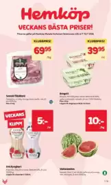 Hemköp reklamblad vecka 28 Sida 1
