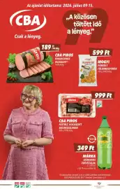 CBA akciós újság hét 28 Oldal 1