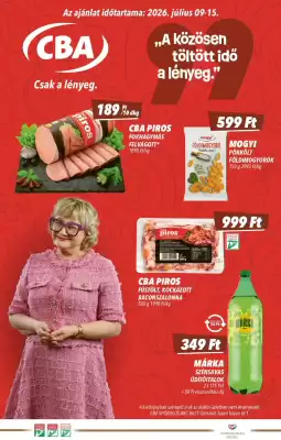 CBA akciós újság (érvényes eddig: 15-07)