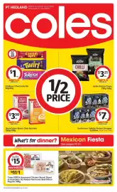 Coles catalogue week 28 Page 1