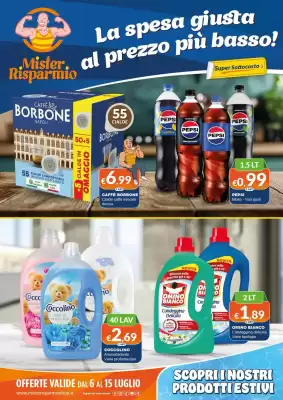 Mister Risparmio (valido fino al 15-07)