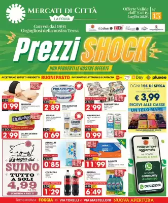 Volantino Mercati di Città La Prima (valido fino al 19-07)