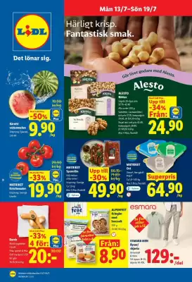 Lidl reklamblad (giltig till och med 19-07)