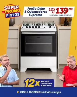 Magazine Lojas Pintos (válido até 12-07)