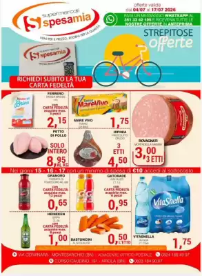 Volantino Supermercati Spesa Mia (valido fino al 17-07)