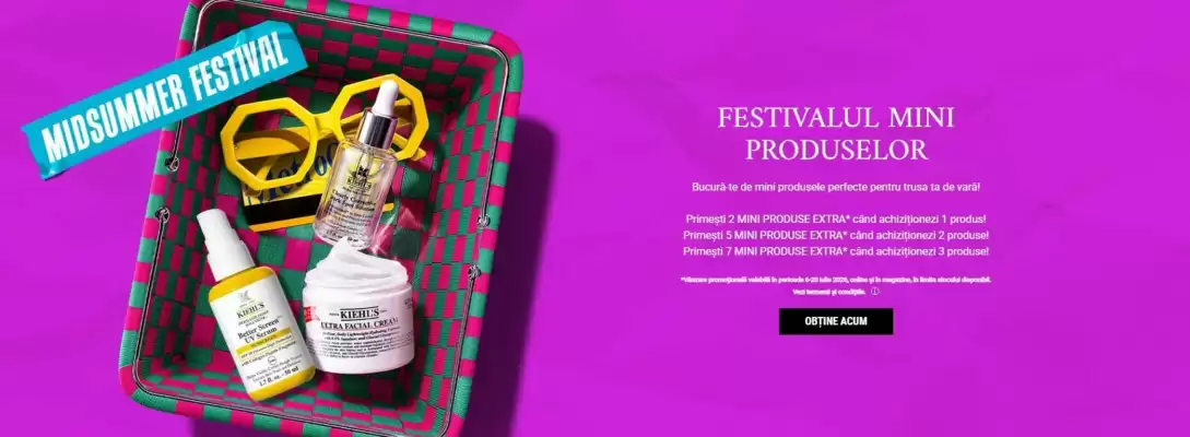 Kiehl's (valid până la 20-07)