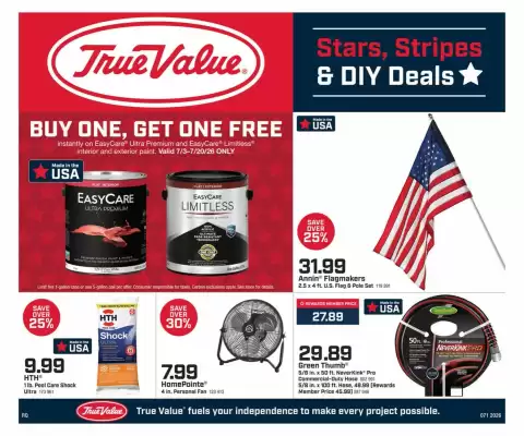 True Value (valid until 21-07)