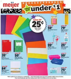 Meijer weekly ad Page 1