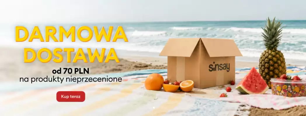 Sinsay gazetka (ważność do 12-07)