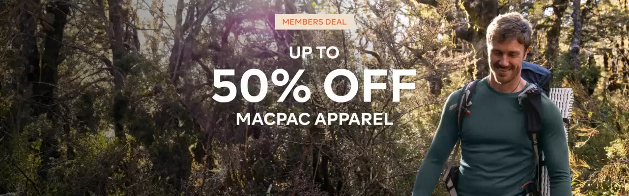 Macpac (valid until 19-07)