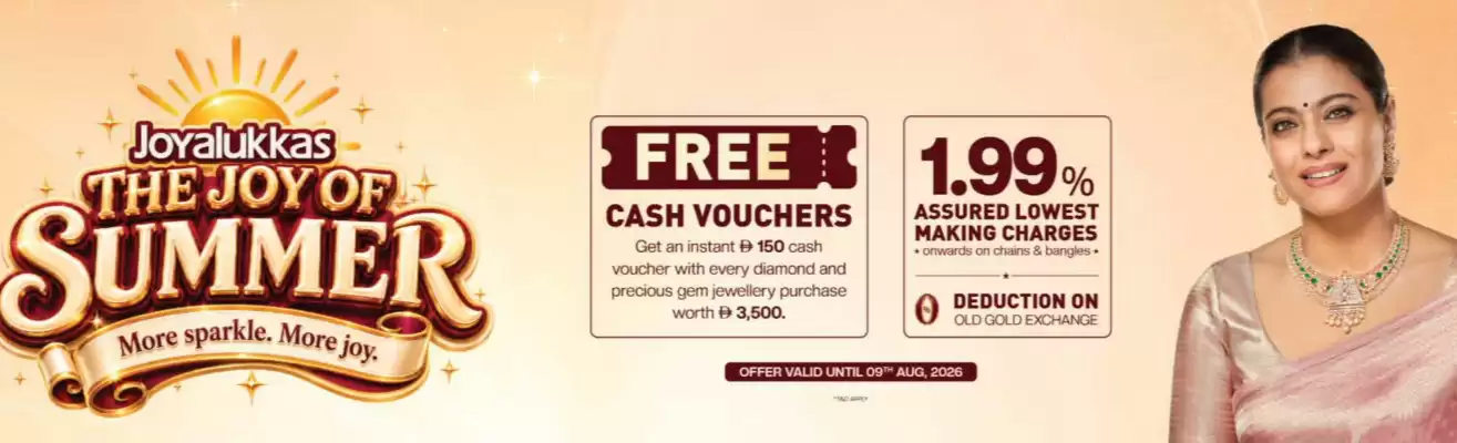 Joyalukkas (valid until 9-08)