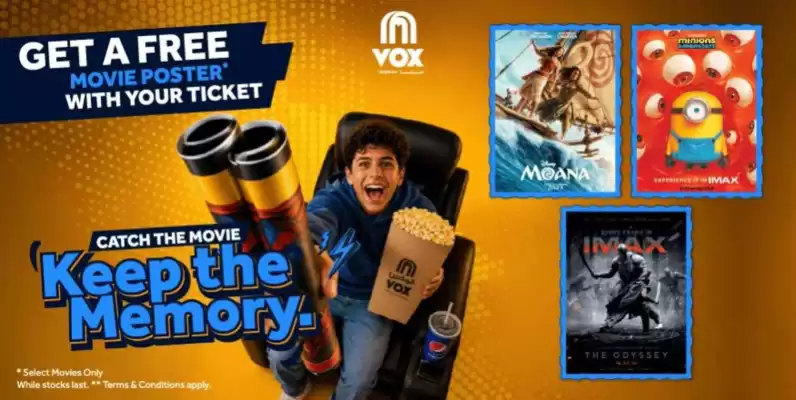 Vox Cinemas (valid until 24-07)