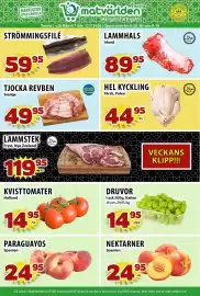 Matvärlden Tensta reklamblad vecka 28 Sida 1