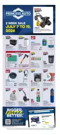Princess Auto flyer Page 1