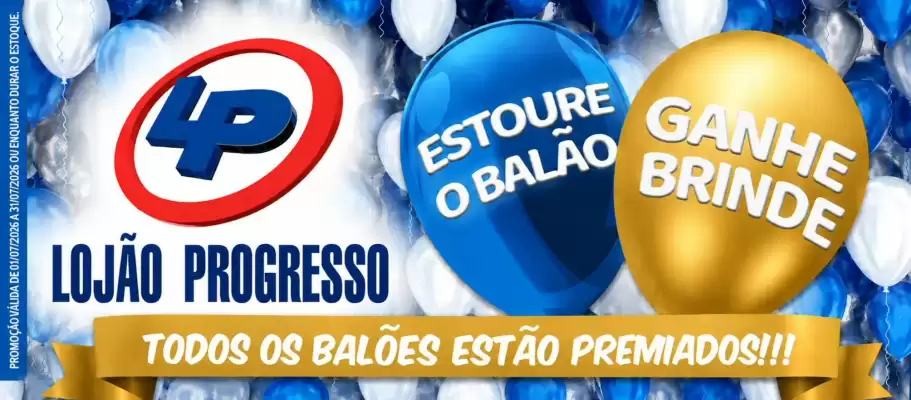 Catálogo Lojão Progresso (válido até 2-08)
