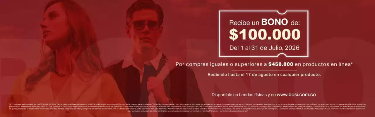 Bosi (válido hasta 2-08)