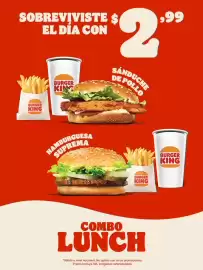 Catálogo Burger King Página 1