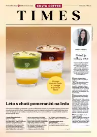 Costa Coffee leták Strana 1