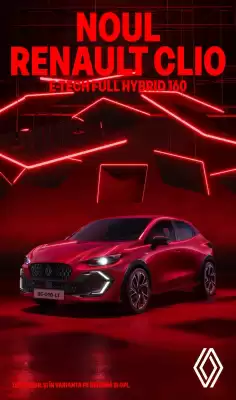 Renault | Clio e-tech full hybrid (valid până la 31-01)