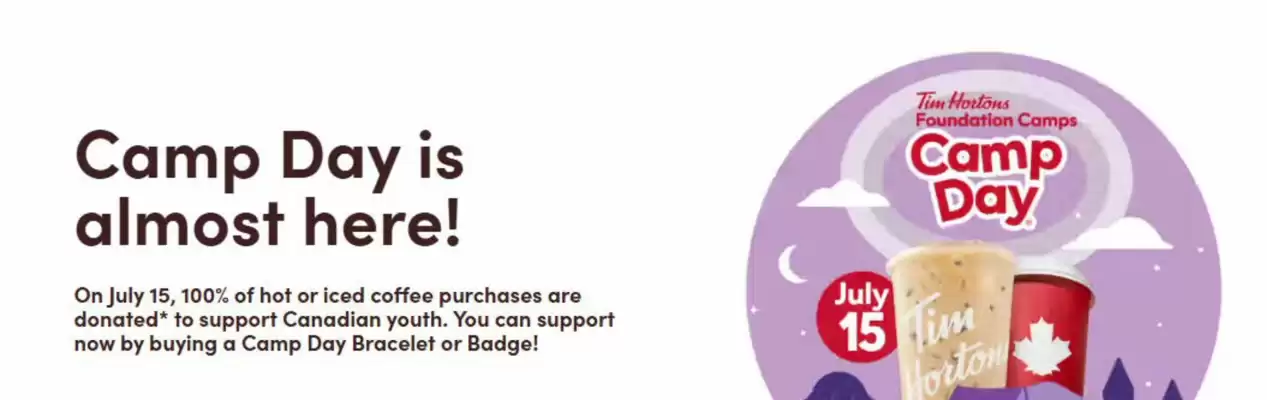 Tim Hortons (valid until 17-07)
